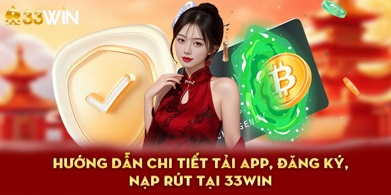 thưởng nạp, vòng quay may mắn và ưu đãi VIP 33win độc quyền.
