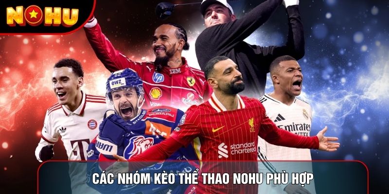 Các nhóm kèo Thể thao Nohu phù hợp Các nhóm kèo Thể thao Nohu phù hợp