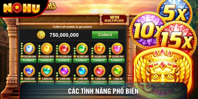 Các tính năng phổ biến Các tính năng phổ biến