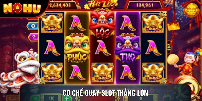 Cơ chế quay slot thắng lớn