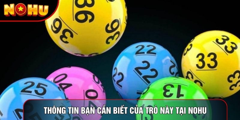 Thông tin bạn cần biết của trò này tại nohu Thông tin bạn cần biết của trò này tại nohu